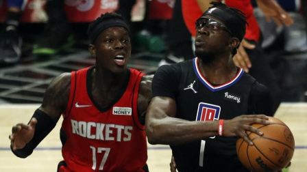 NBA热辣资讯 7人得分上双！快船大胜火箭结束全明星前的最后一场比赛！