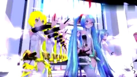 初音未来 Shoot! < 萝球社 >OP-初音未来 (初音，miku)RO-KYU-BU!