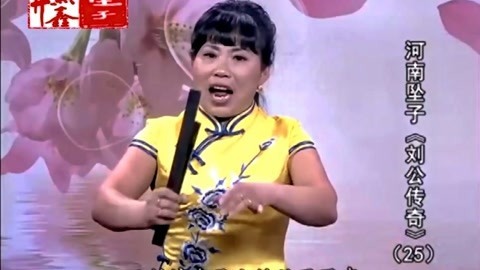 河南坠子 坠子《刘公传奇》胡银花