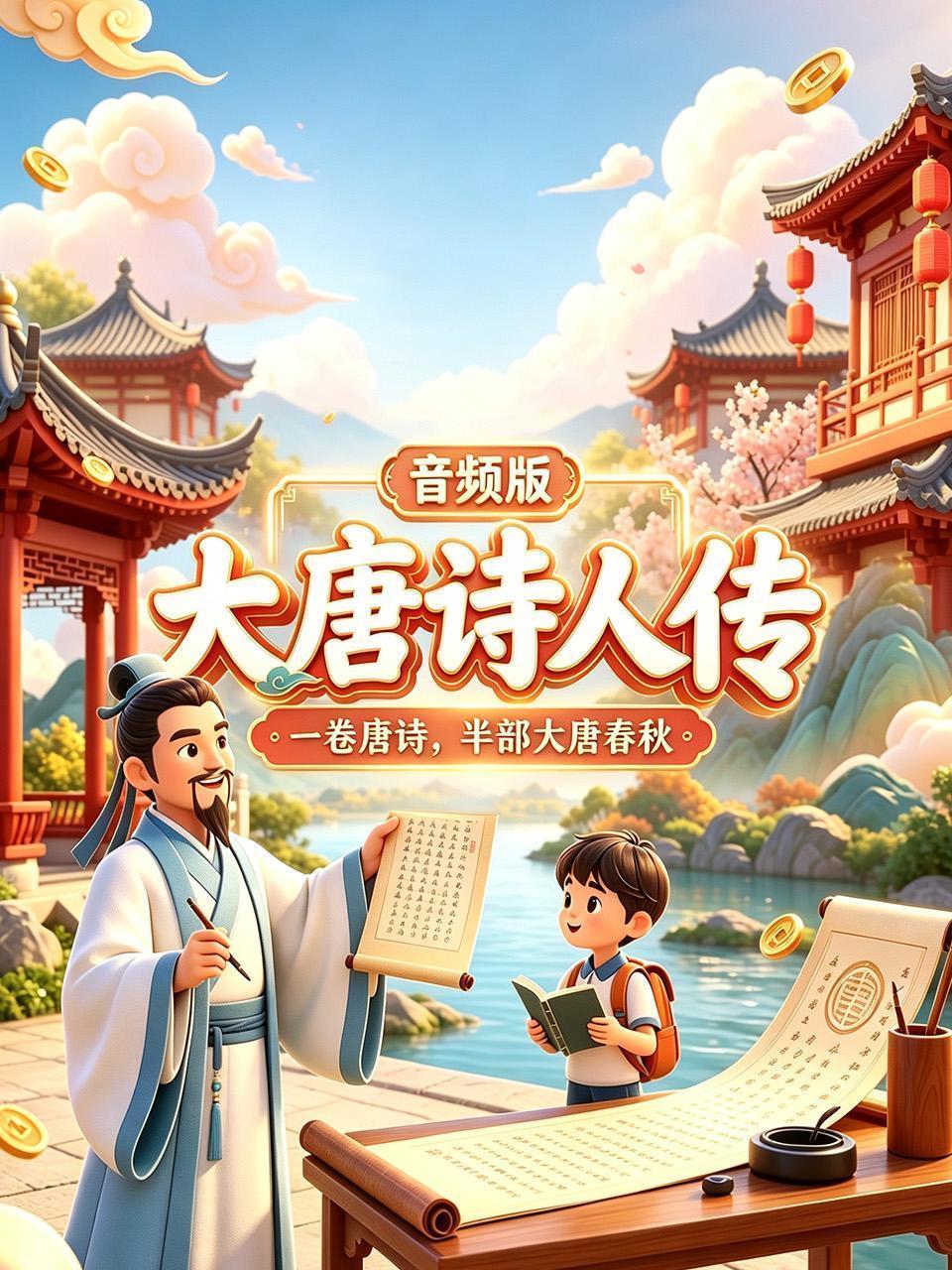 大唐诗人传：一卷唐诗，半部大唐春秋 音频版