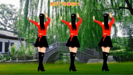 燕子广场舞《最美不过你的笑DJ》新年新歌新舞新气象