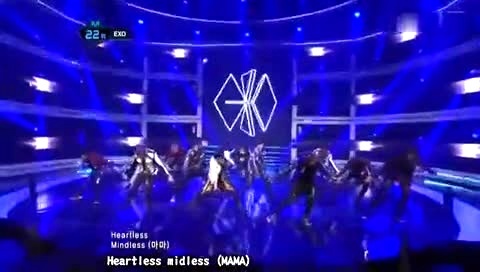 EXO MAMA Mnet M!Countdown 现场版 中文字幕 12/05/24-EXO