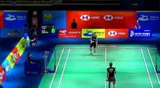 《2023韩国羽毛球公开赛 女单 韩悦VS大堀彩》海报
