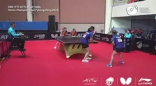 2023亚洲乒乓球锦标赛 女双1/8决赛 陈梦/王曼昱VS素塔西尼/帕拉男