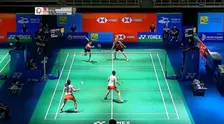 2023韩国羽毛球公开赛 女双 张殊贤/郑雨VS金羽佳/黄嘉盈 海报