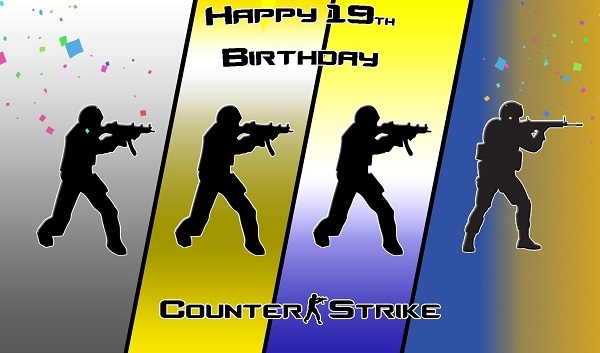 happy birthday!庆祝cs迎来19岁生日~_360游戏csgo专区