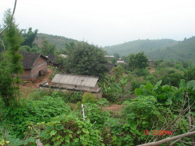 村情概況 新大寨村隸屬謙六彝族鄉龍塘行政村,屬於山區.