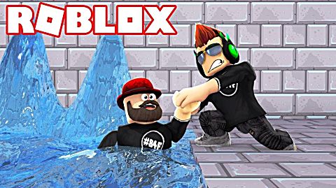 小飞象解说roblox洪水逃生2惊险水下危机 火山岩浆喷发淹没一切!