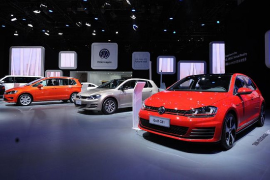 一汽-大众携全系车型 集体亮相上海车展