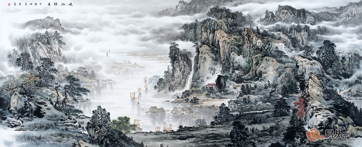 中美协会员画家赵洪霞,写意山水中的意境表露