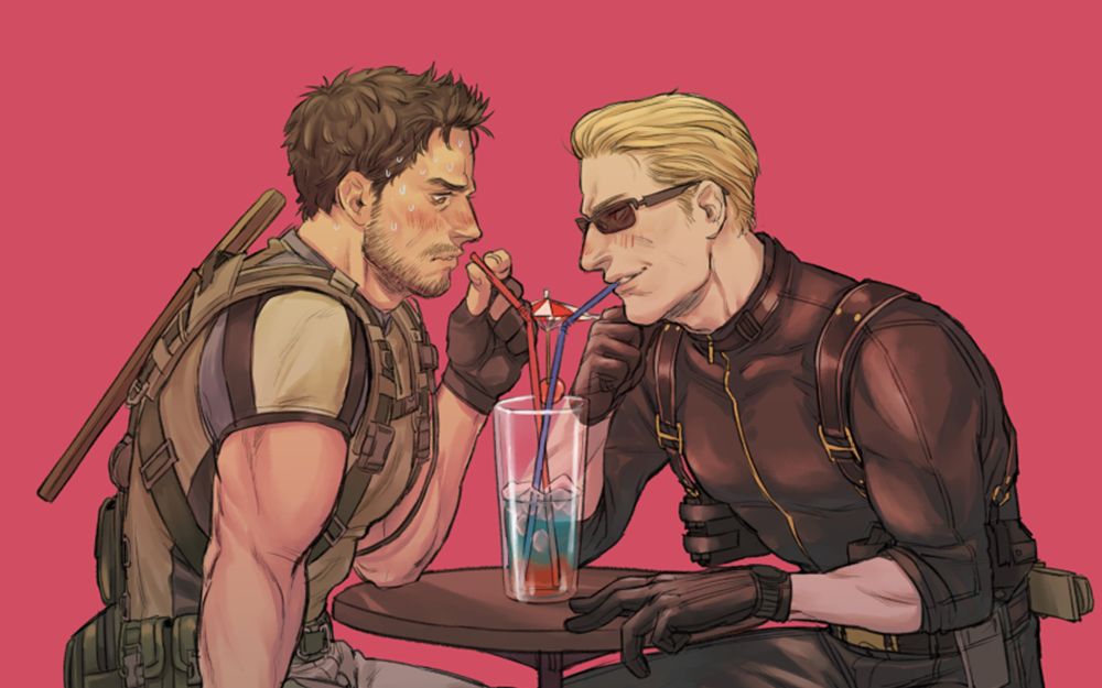 【生化危机】威斯克&克里斯--all i gave you is gone(虐/cp向)