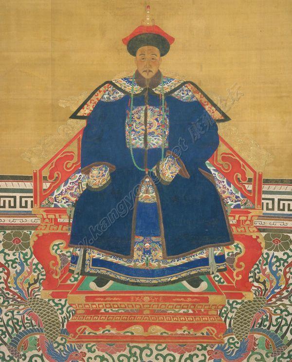 清-胤祉(1677-1732,康熙第三子,诚隐郡王)