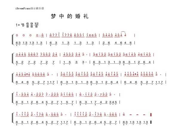 上面琴谱上数字有的上面有点,有的下面有点,是对应琴键那个位置的