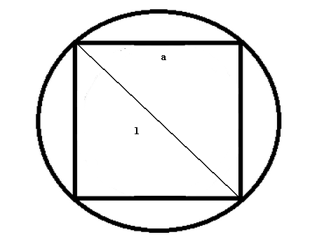 如图所示,大圆的直径为12厘米,求小圆面积.