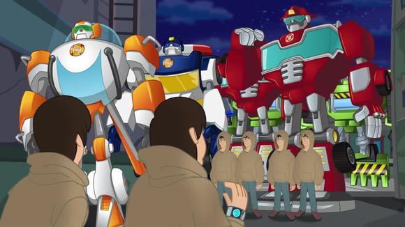变形金刚 救援机器人 动画回顾 第一季 冷静点,兄弟!