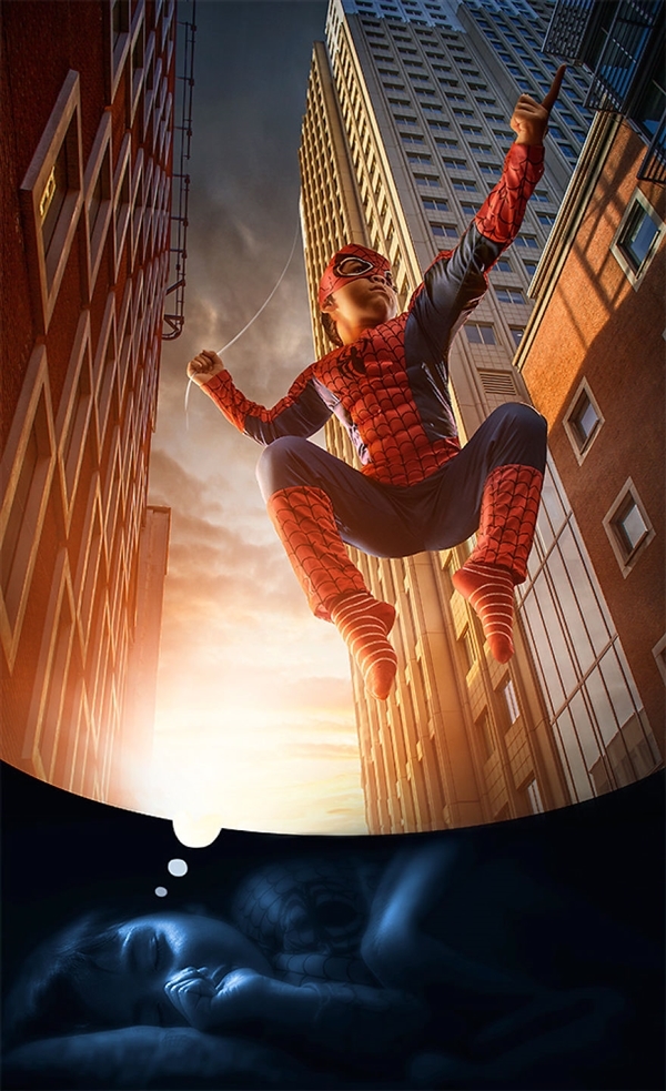 羡煞旁人!有一个会ps的老爸是怎么样一种感受