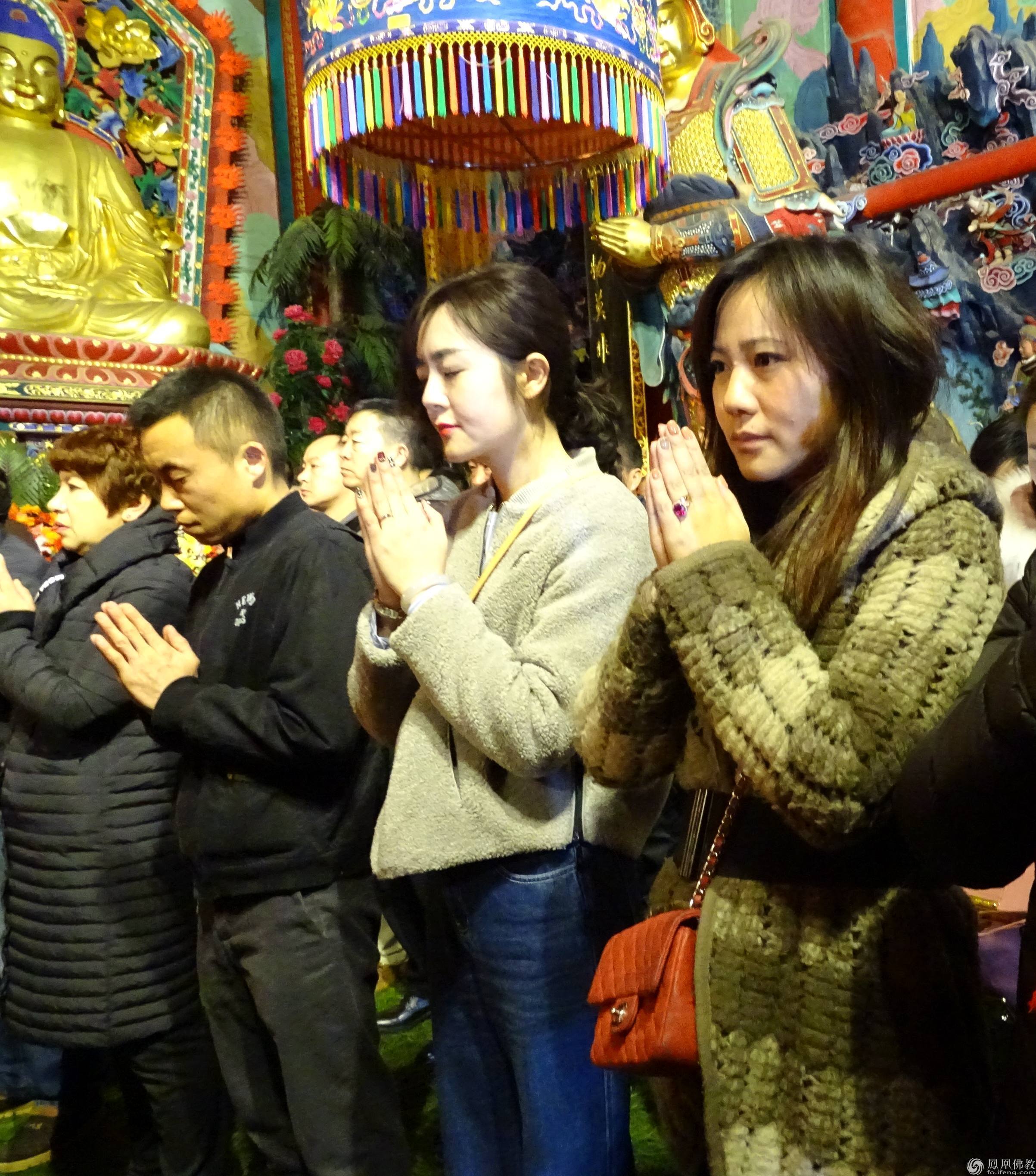 昆明圆通寺启建新春祈福法会 淳法大和尚领众祈福