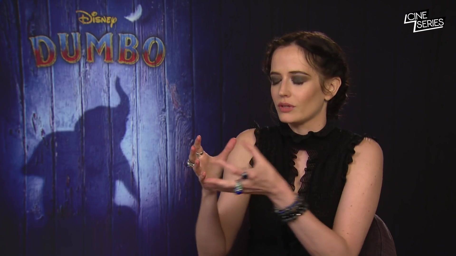 【伊娃格林】电影小飞象的法语采访