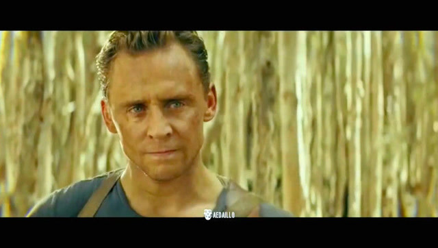 《金刚:骷髅岛》男主汤姆·希德勒斯顿"抖森"帅炸镜头剪辑