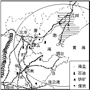 黄河流入______海.华北平原西邻______山脉.